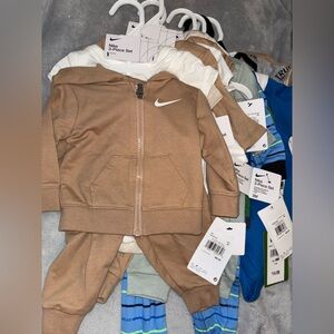 Nike Brown Zip-Up Jacket